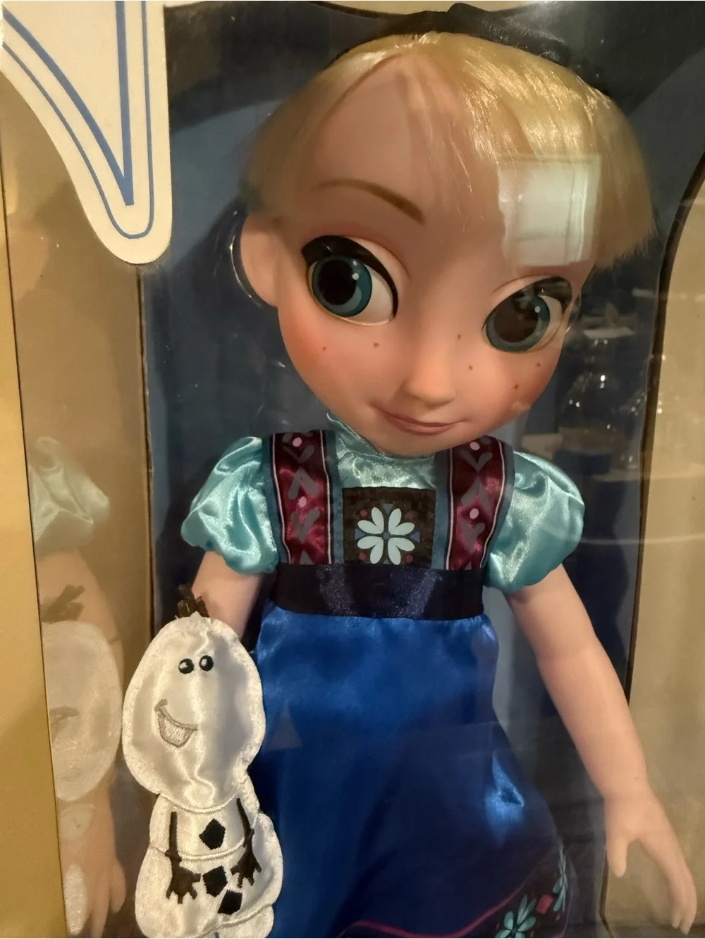 Disney Animators' Collection 16” Elsa Blue Doll - Kids Toy